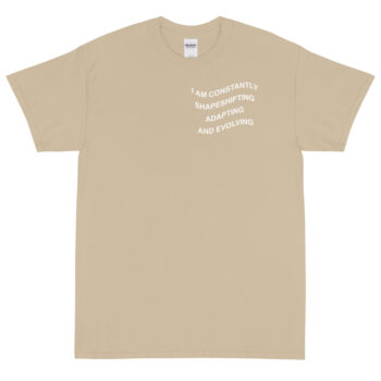 Sighswoon Shapeshifting Tee • White Ink