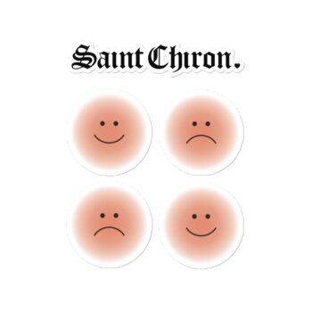 Saint Chiron Smileys Stickers