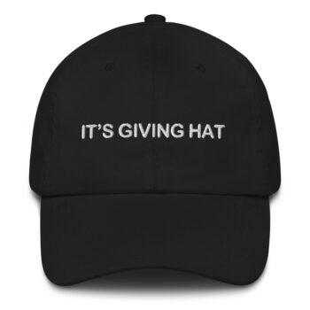 Harry Hill It's Giving Hat